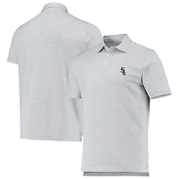Men's Vineyard Vines Gray Chicago White Sox Heathered Winstead Sankaty Polo
