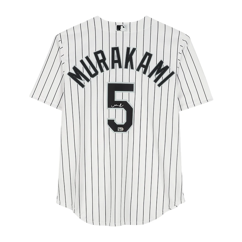 Munetaka Murakami Chicago White Sox Autographed White Nike Replica Jersey