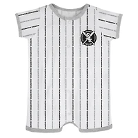 Newborn & Infant White Chicago Sox Ball Hitter Romper