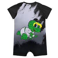 Newborn Outerstuff  Black Chicago White Sox Baby Mascot Bodysuit