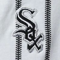 Newborn White/Black Chicago White Sox Power Hitter Short Sleeve Bodysuit