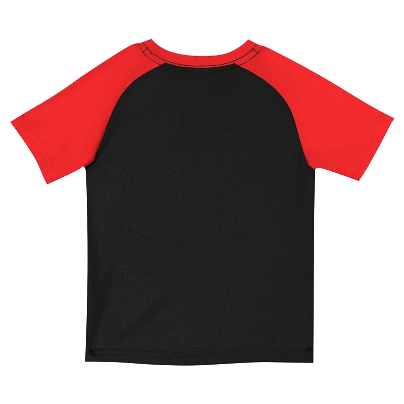 Ensemble t-shirt et short Nike City Connect 2025 noir/rouge Chicago White Sox pour enfant d'âge préscolaire