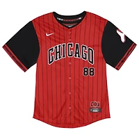 Maillot de joueur Luis Robert Jr. rouge/noir des Chicago White Sox City Connect 2025 en édition limitée