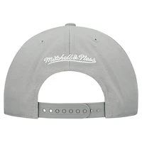 Unisex Mitchell & Ness  Gray Chicago White Sox Basic Coop Pro Adjustable Hat