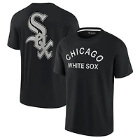 T-shirt unisexe Fanatics Black Chicago White Sox Elements super doux à manches courtes