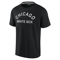 T-shirt unisexe Fanatics Black Chicago White Sox Elements super doux à manches courtes