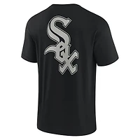 T-shirt unisexe Fanatics Black Chicago White Sox Elements super doux à manches courtes