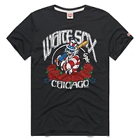 Unisex Homage  Charcoal Chicago White Sox MLB x Grateful Dead Americana Tri-Blend T-Shirt