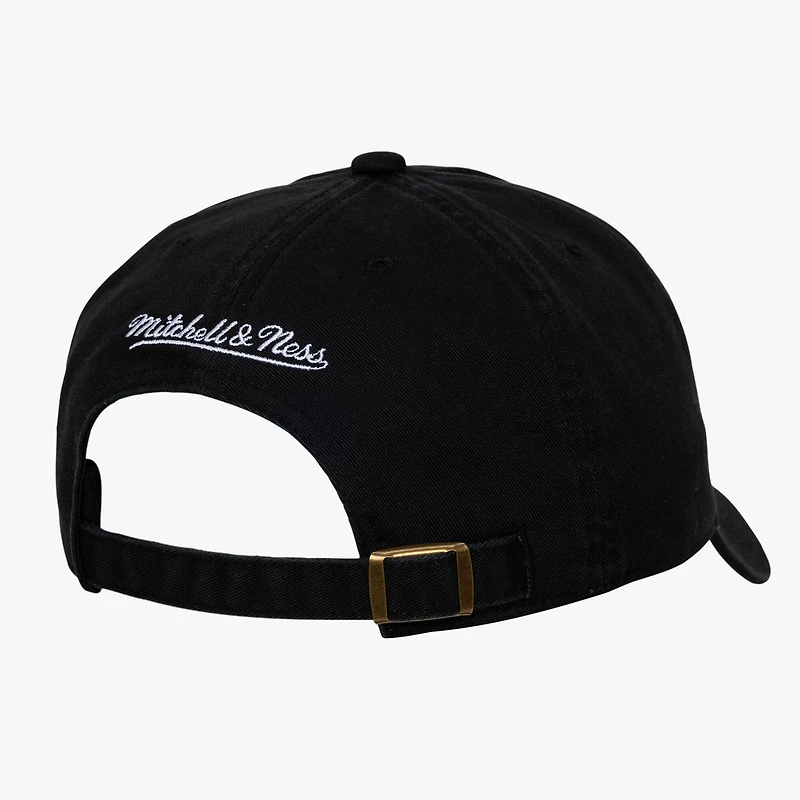 Casquette unisexe Mitchell & Ness Chicago White Sox 1904 noire et blanche à sangle ajustable