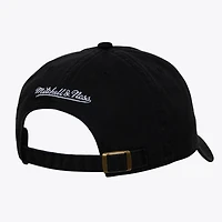 Casquette unisexe Mitchell & Ness Chicago White Sox 1904 noire et blanche à sangle ajustable