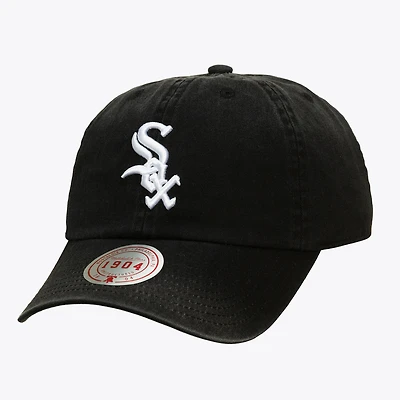 Unisex Mitchell & Ness Black Chicago White Sox 1904 Soft Wash Adjustable Hat