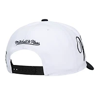 Unisex Mitchell & Ness White/Black Chicago White Sox XL Script Pro Crown Adjustable Hat