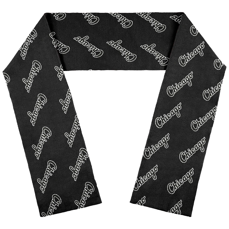 WEAR by Erin Andrews Chicago White Sox Team Wordmark Scarf