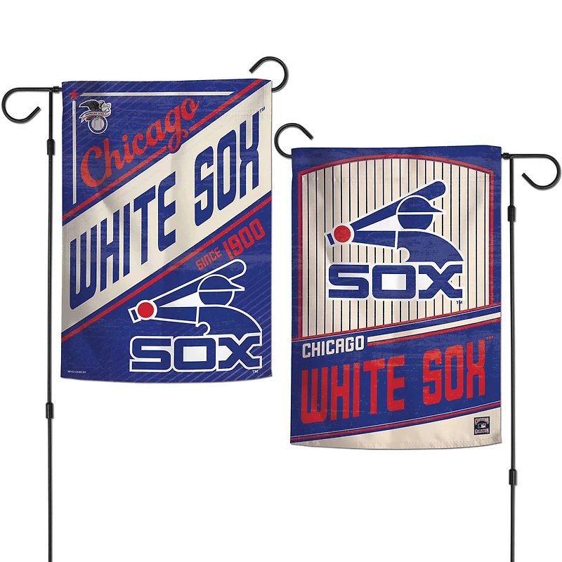 WinCraft Chicago White Sox 2 côtés 12'' x 18'' Drapeau de jardin