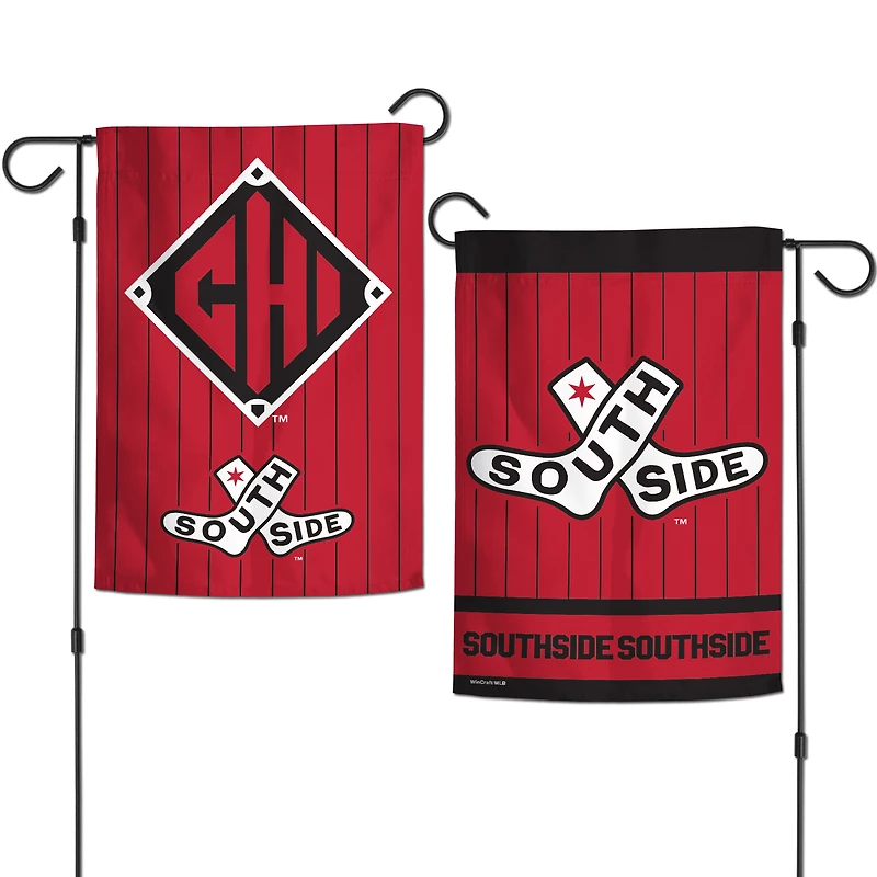 Drapeau de jardin double face WinCraft Chicago White Sox 2025 City Connect 12" x 18"