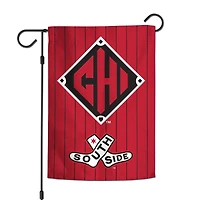 Drapeau de jardin double face WinCraft Chicago White Sox 2025 City Connect 12" x 18"