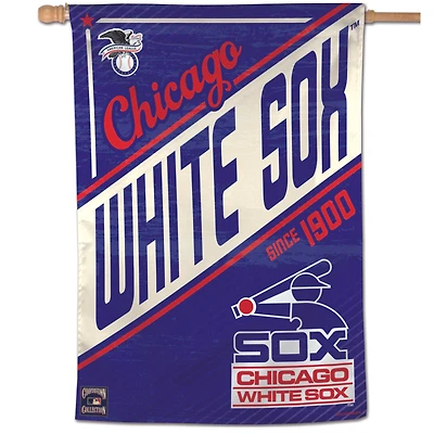 Bannière verticale simple face WinCraft Chicago White Sox 28" x 40" Depuis 1900