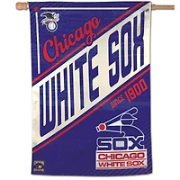 Bannière verticale simple face WinCraft Chicago White Sox 28" x 40" Depuis 1900