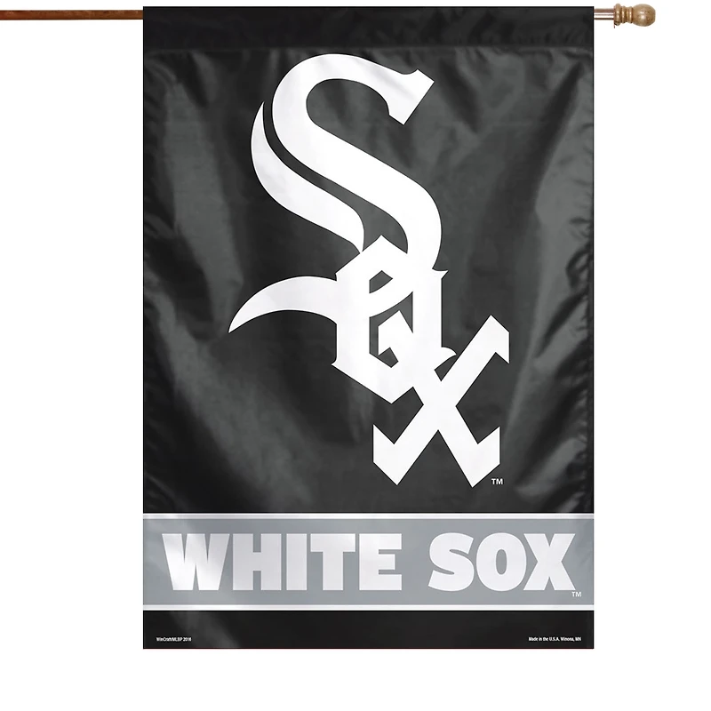 Bannière verticale simple face WinCraft Chicago White Sox 28" x 40"