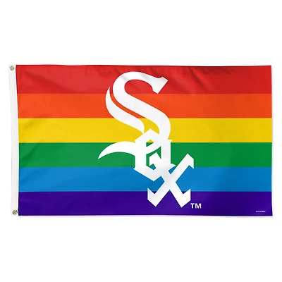 Drapeau de luxe WinCraft Chicago White Sox 3' x 5' à une face, fierté de l'équipe