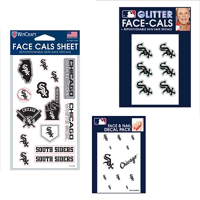 Ensemble de tatouages ​​sans eau WinCraft Chicago White Sox 4" x 7"