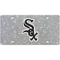 WinCraft Chicago White Sox Acrylic Glitter License Plate
