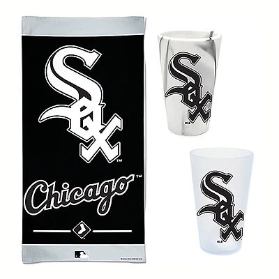 Pack d'accessoires pour la journée à la plage des White Sox de Chicago WinCraft