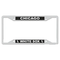 Cadre de plaque d'immatriculation chromé WinCraft Chicago White Sox