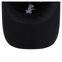 Casquette ajustable 9TWENTY Preppy Team de Chicago White Sox pour femme New Era noire