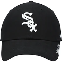Casquette ajustable pour femme « 47 Black Chicago White Sox Team Miata Clean Up »