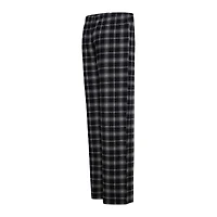 Ensemble de nuit Concepts Sport noir/gris pour femme, haut Arctic et pantalon en flanelle des White Sox Chicago
