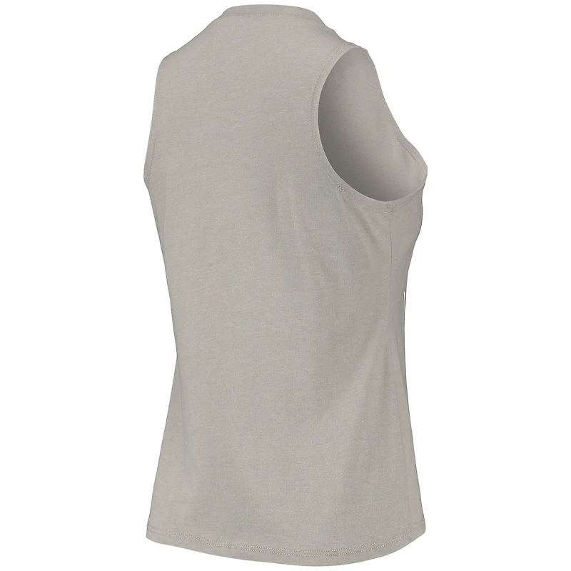 Concepts Sport Noir/Gris Chicago White Sox Meter Muscle Débardeur et pantalon Ensemble de nuit