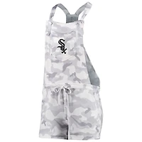 Women's Concepts Sport Gray Chicago White Sox Camo Romper Overalls