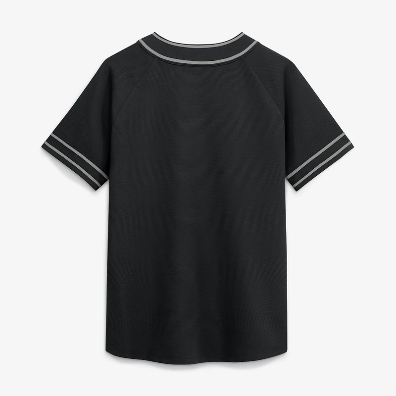 Women's Fanatics Black Chicago White Sox Diva Race Ahead Raglan V-Neck T-Shirt