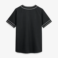 Women's Fanatics Black Chicago White Sox Diva Race Ahead Raglan V-Neck T-Shirt