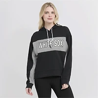 Sweat à capuche noir pour femmes Fanatics Chicago White Sox Filled Stat Sheet