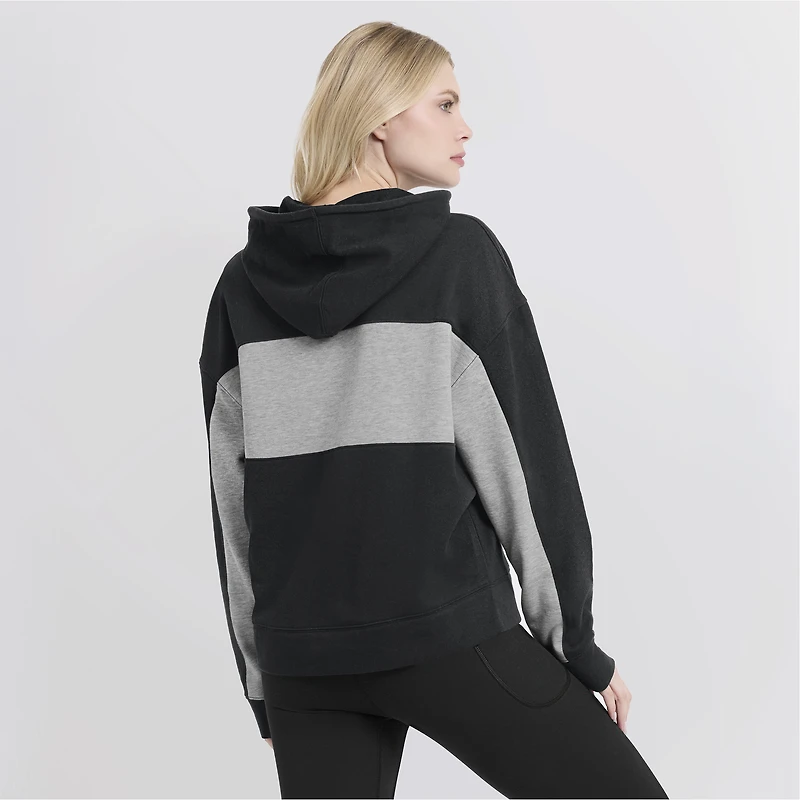Sweat à capuche noir pour femmes Fanatics Chicago White Sox Filled Stat Sheet