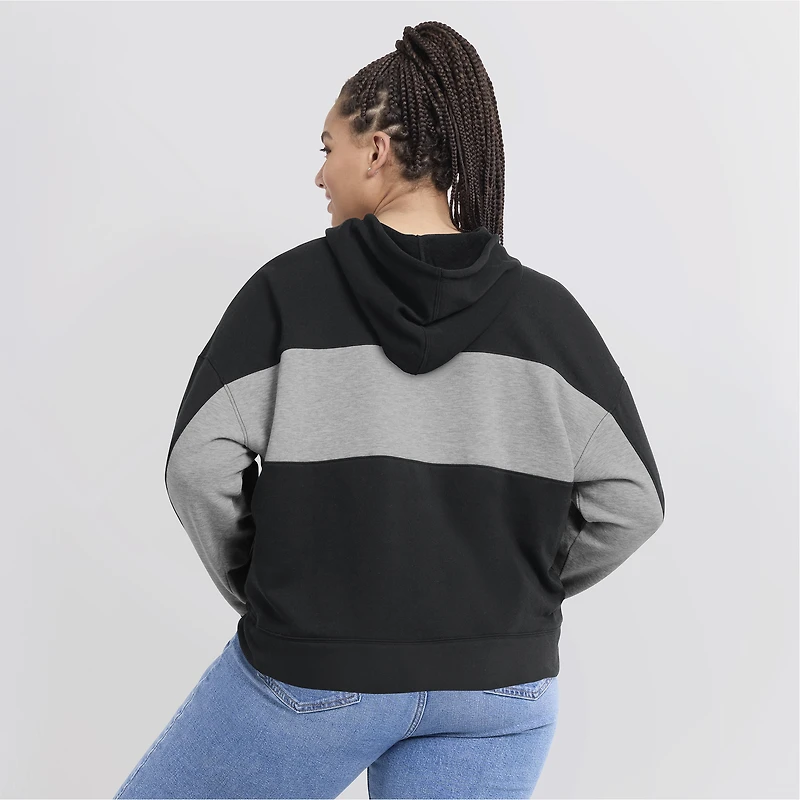 Sweat à capuche noir pour femmes Fanatics Chicago White Sox Filled Stat Sheet