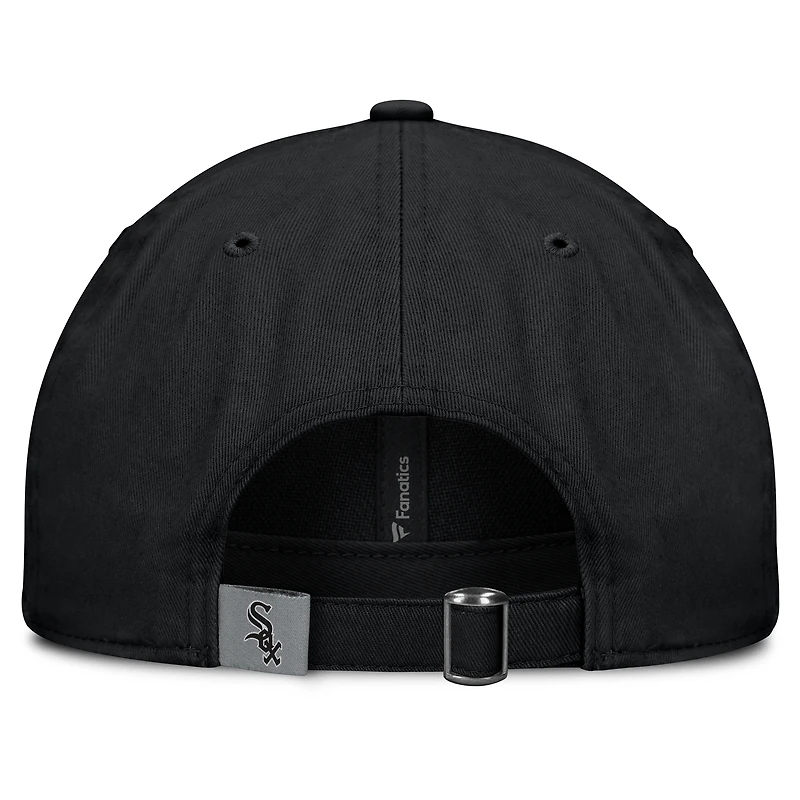 Women's Fanatics Black Chicago White Sox Fly Out Adjustable Hat