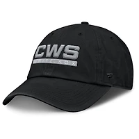 Women's Fanatics Black Chicago White Sox Fly Out Adjustable Hat