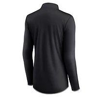 Women's Fanatics Black Chicago White Sox Worth The Drive Quarter-Zip Jacket