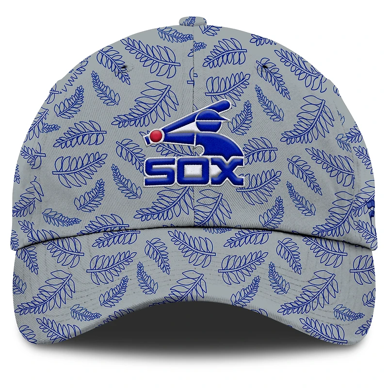 Casquette ajustable Cooperstown Collection pour femmes Fanatics grise des White Sox de Chicago