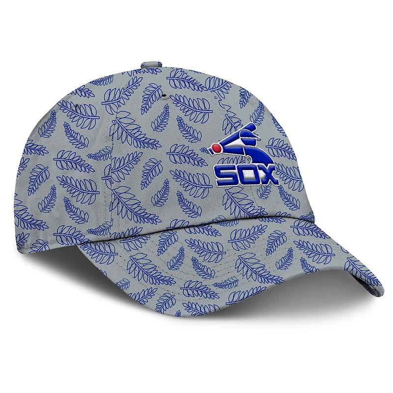 Women's Fanatics Gray Chicago White Sox Cooperstown Collection Shift Adjustable Hat