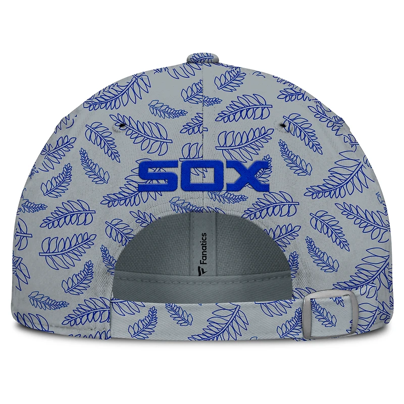 Women's Fanatics  Gray Chicago White Sox Cooperstown Collection Shift Adjustable Hat