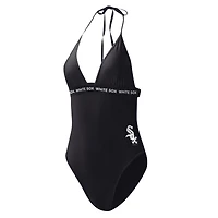 Maillot de bain une pièce G-III 4Her by Carl Banks Black Chicago White Sox pour femmes