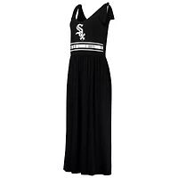 Robe longue noire G-III 4Her de Carl Banks pour femme, motif « Game Over » des White Sox Chicago