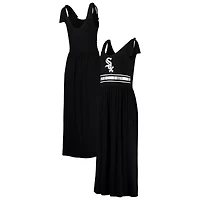 Robe longue noire G-III 4Her de Carl Banks pour femme, motif « Game Over » des White Sox Chicago