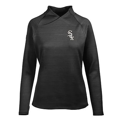 Pull Lena noir pour femme de Levelwear Chicago White Sox