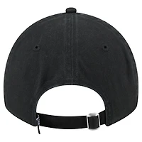Casquette ajustable Glitz 9TWENTY noire Chicago White Sox New Era pour femme