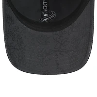 Women's New Era Black Chicago White Sox Tonal Floral 9TWENTY Adjustable Hat